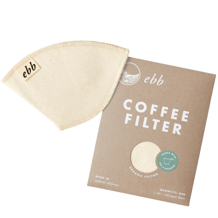 No. 2 Brewer Organic Cotton Coffee Filter