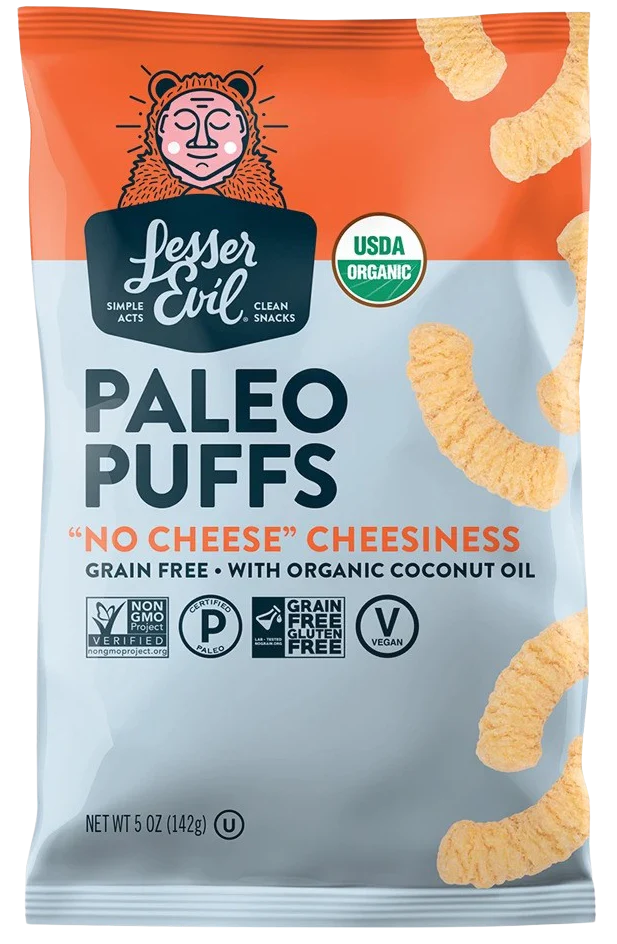 No Cheese Cheesiness Paleo Puffs