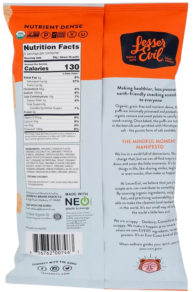 No Cheese Cheesiness Paleo Puffs - Image 2