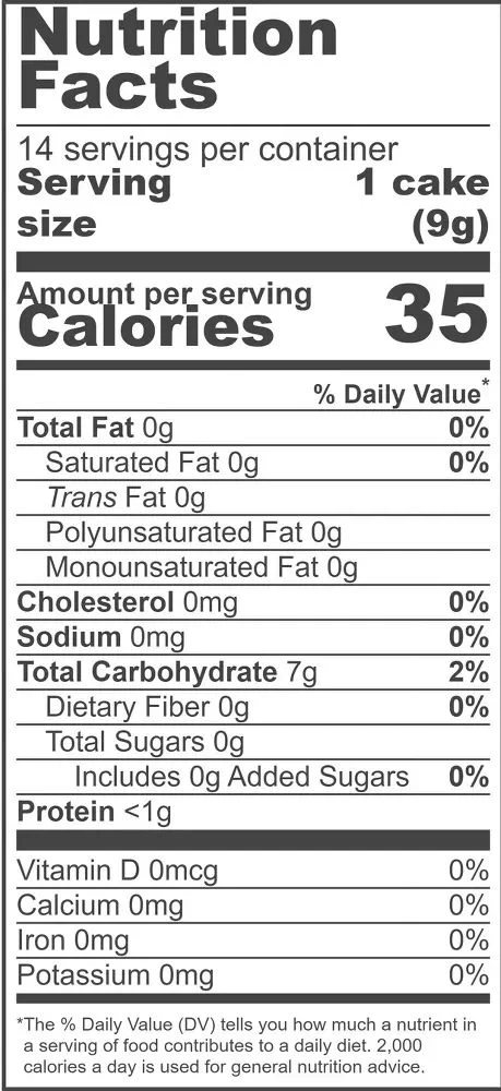 No Salt Plain Rice Cake - Image 3