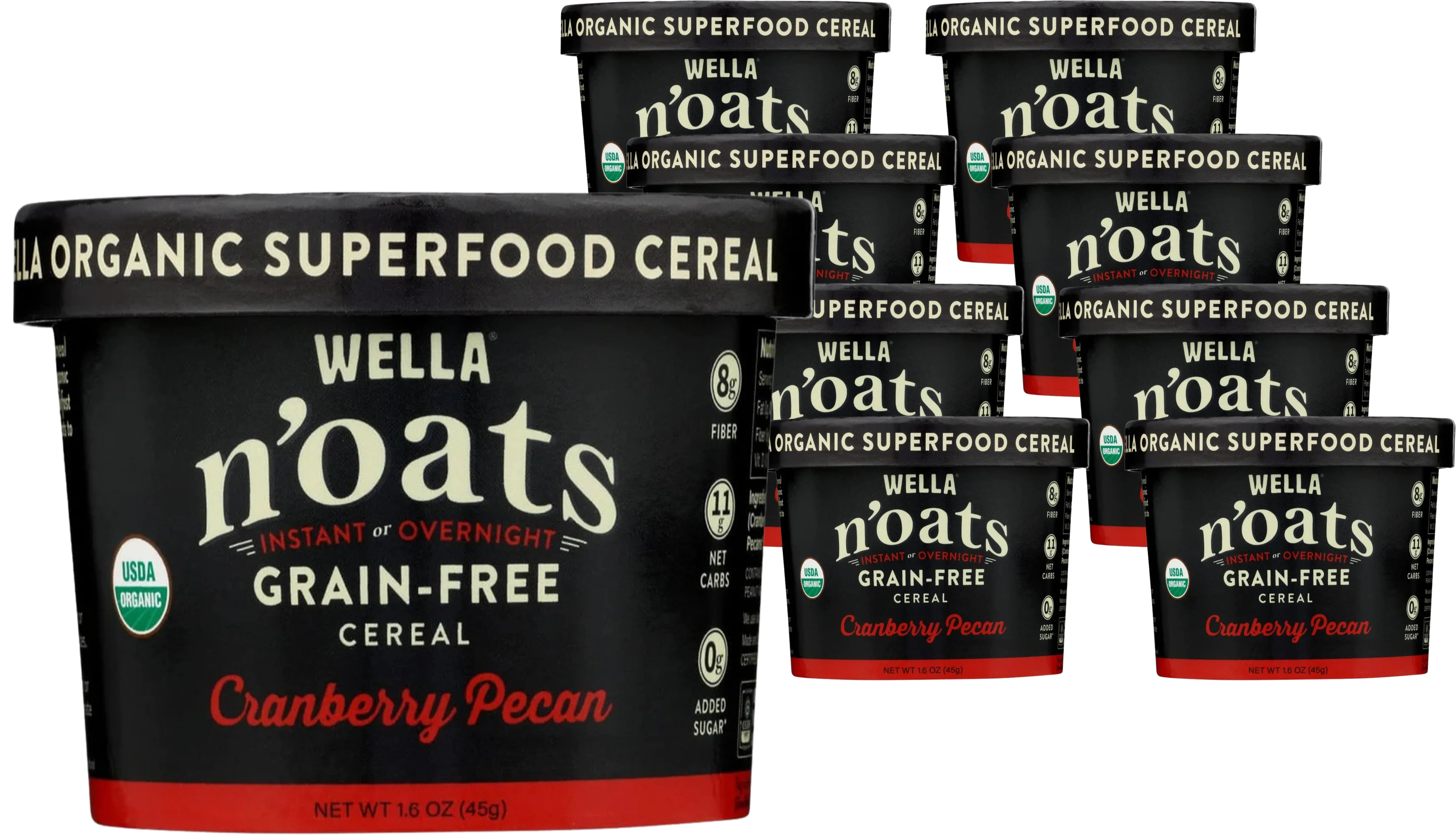 Wella Cereal Hot Cranberry Pecan Noats (8 Pack)