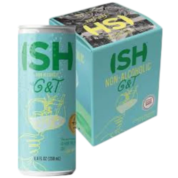 Non-Alcoholic G&T Canned Cocktails (4 Pack)