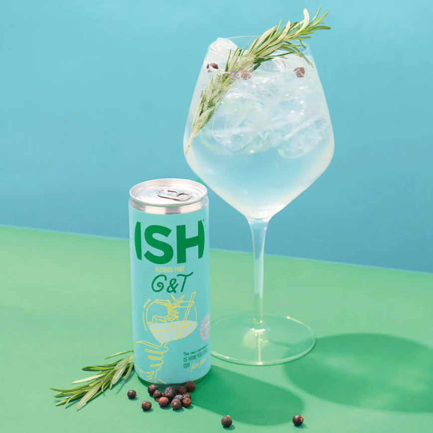Non-Alcoholic G&T Canned Cocktails (4 Pack) - Image 2