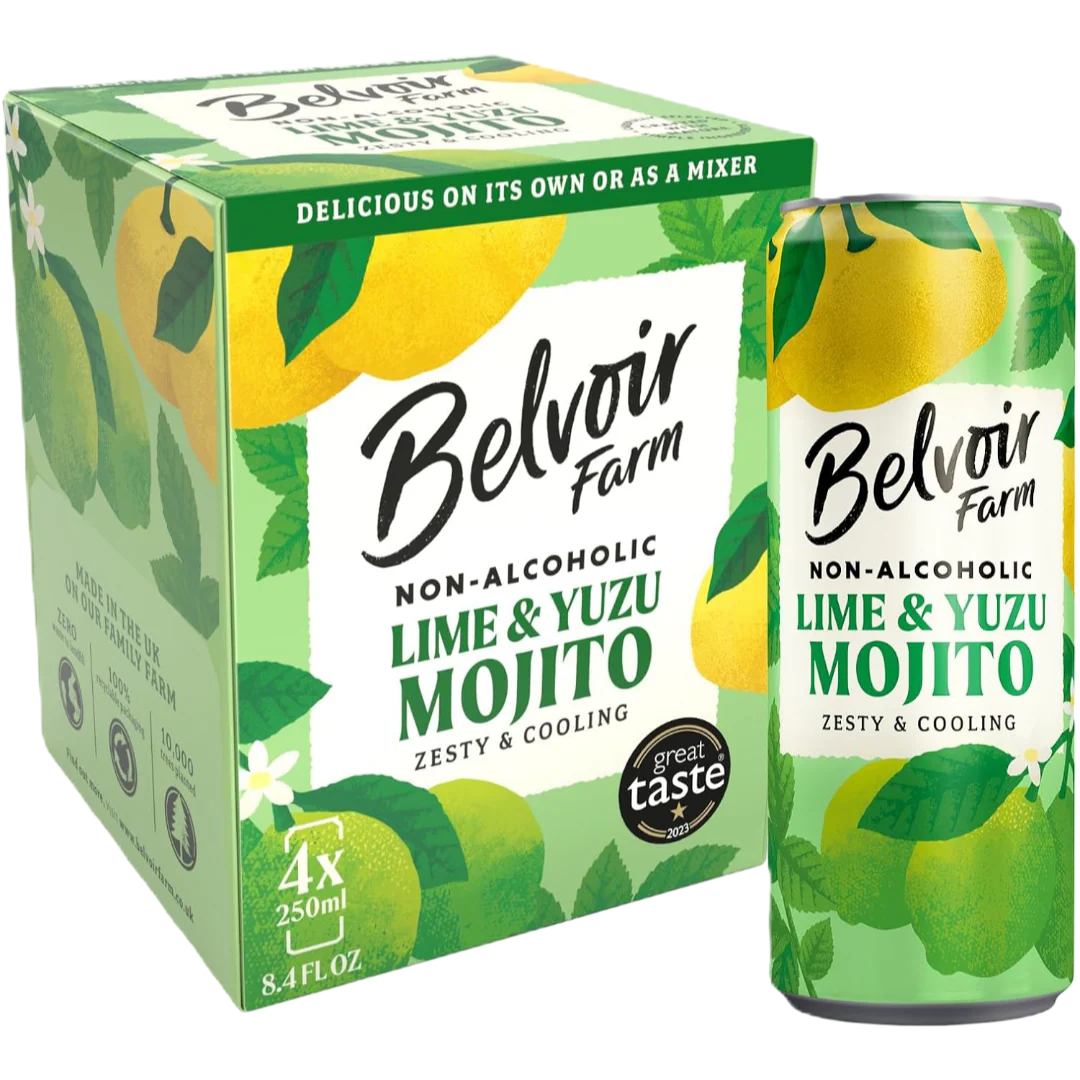 Non-Alcoholic Lime Yuzu Cocktail (4 Pack)