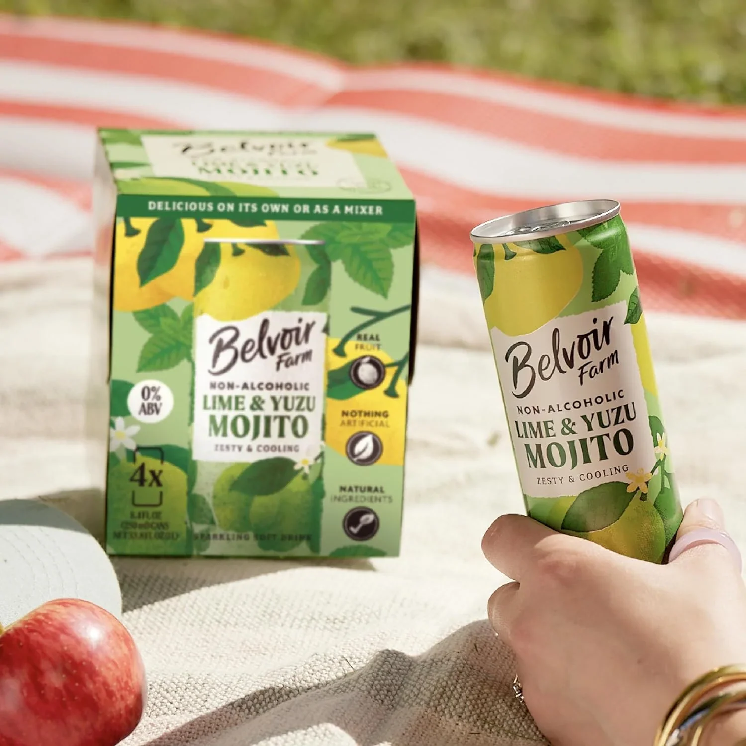 Non-Alcoholic Lime Yuzu Cocktail (4 Pack) - Image 4