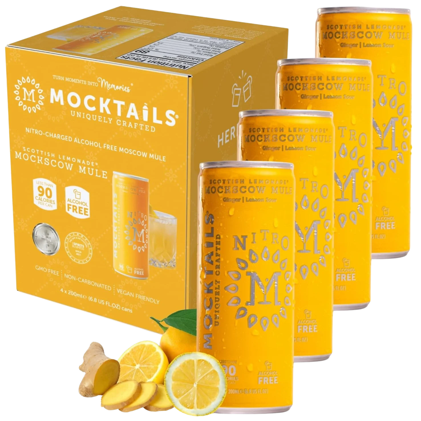 Non-Alcoholic Moscow Mule (4 Pack)