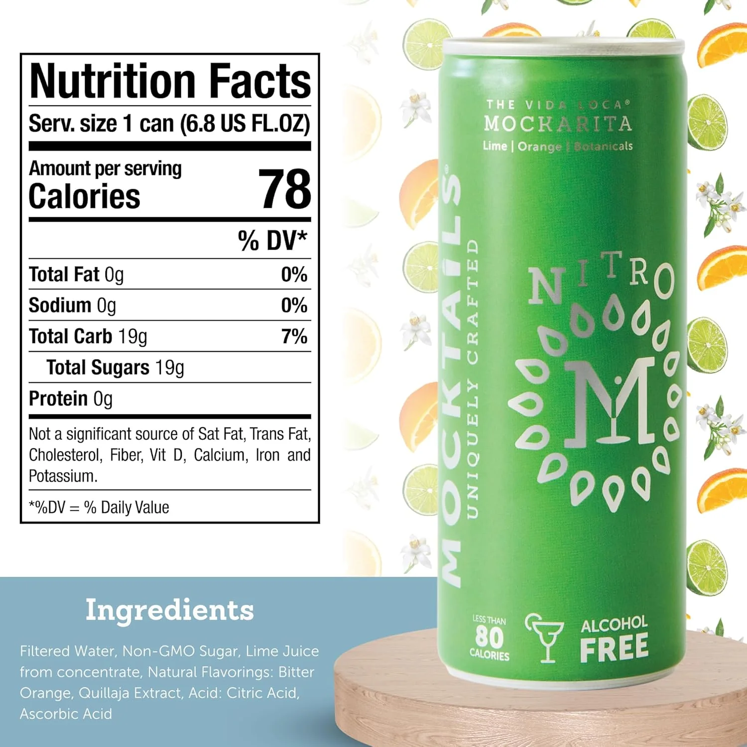 Non-Alcoholic Nitro Mockarita (4 CT) - Image 4