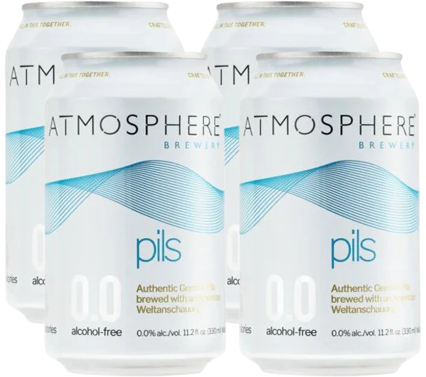 Non-Alcoholic Pilsner 0.0 ABV (4 Pack)