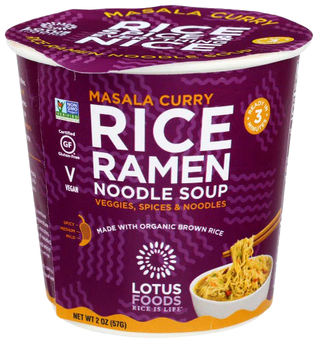 Noodle Brown Rice Cup Masala