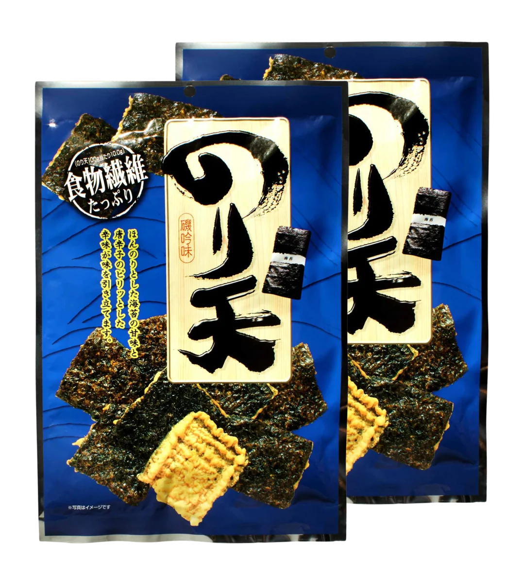 Noriten Seaweed Tempura Chips (2 Pack)