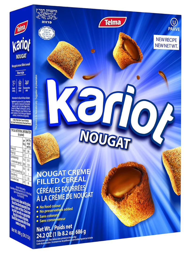 Nougat Cream Filled Cereal