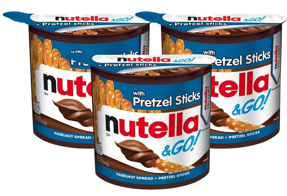 Nutella & Go Pretzels (3 Packs)