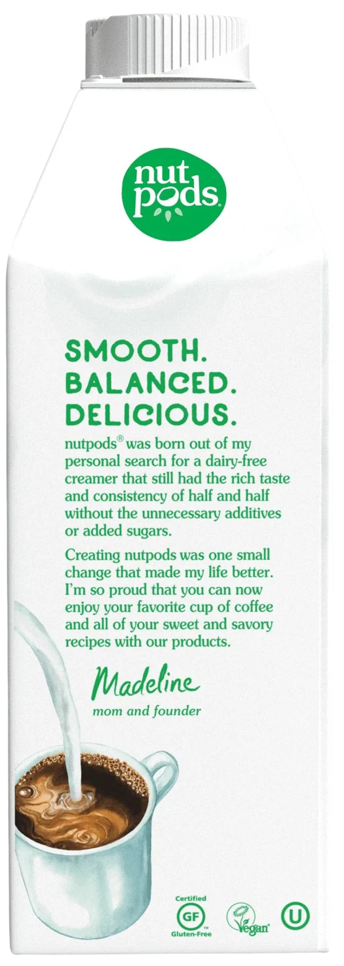 Nutpods Almond + Coconut French Vanilla Creamer - Image 2