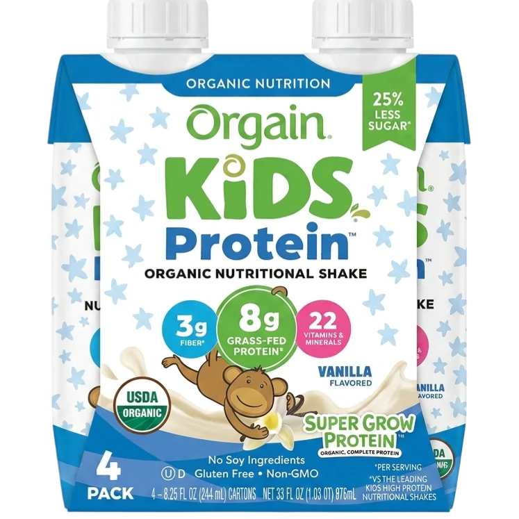 Organic Kids Protein Shake - Vanilla (4 Pack)