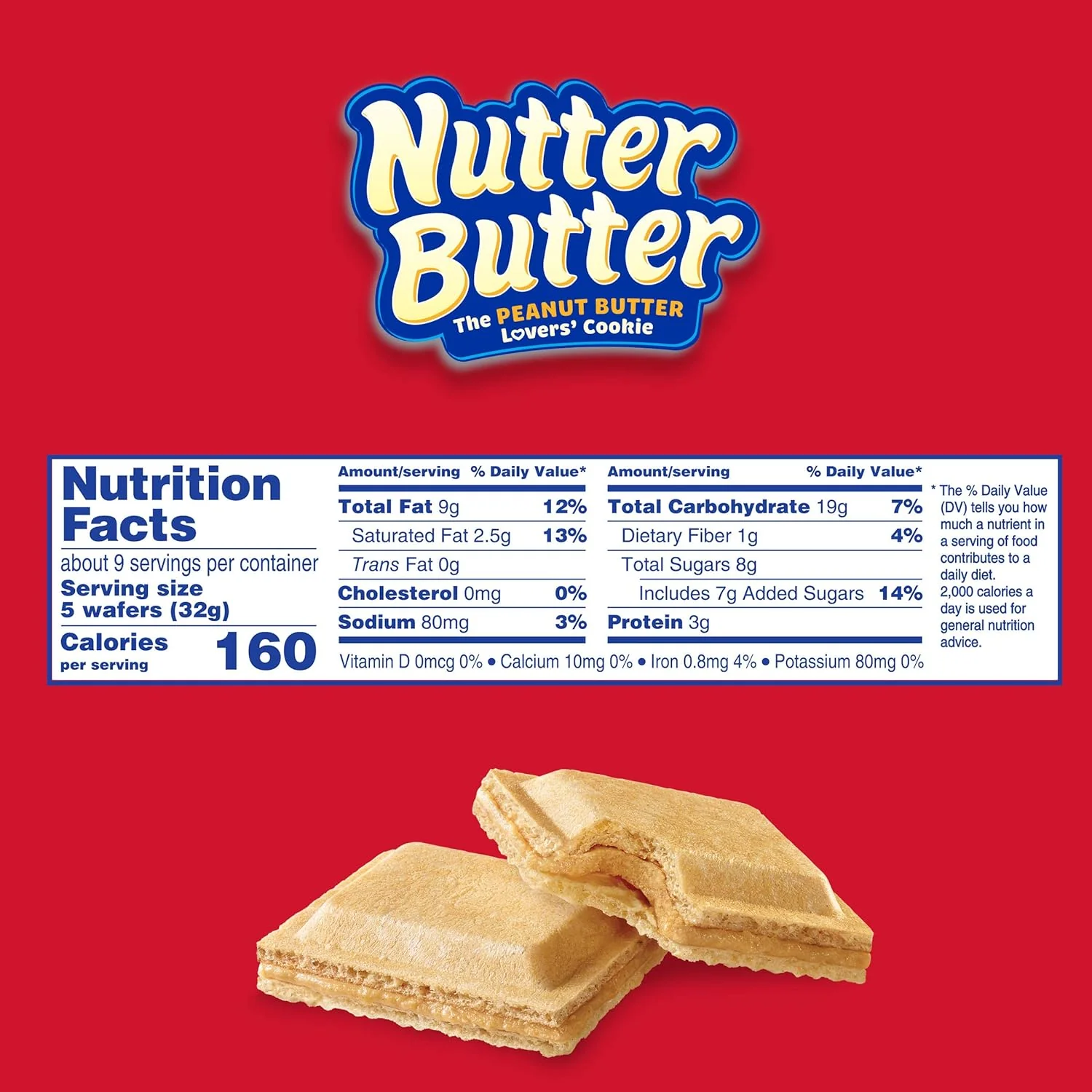 Nutter Butter Peanut Butter Wafer Cookies - Image 3