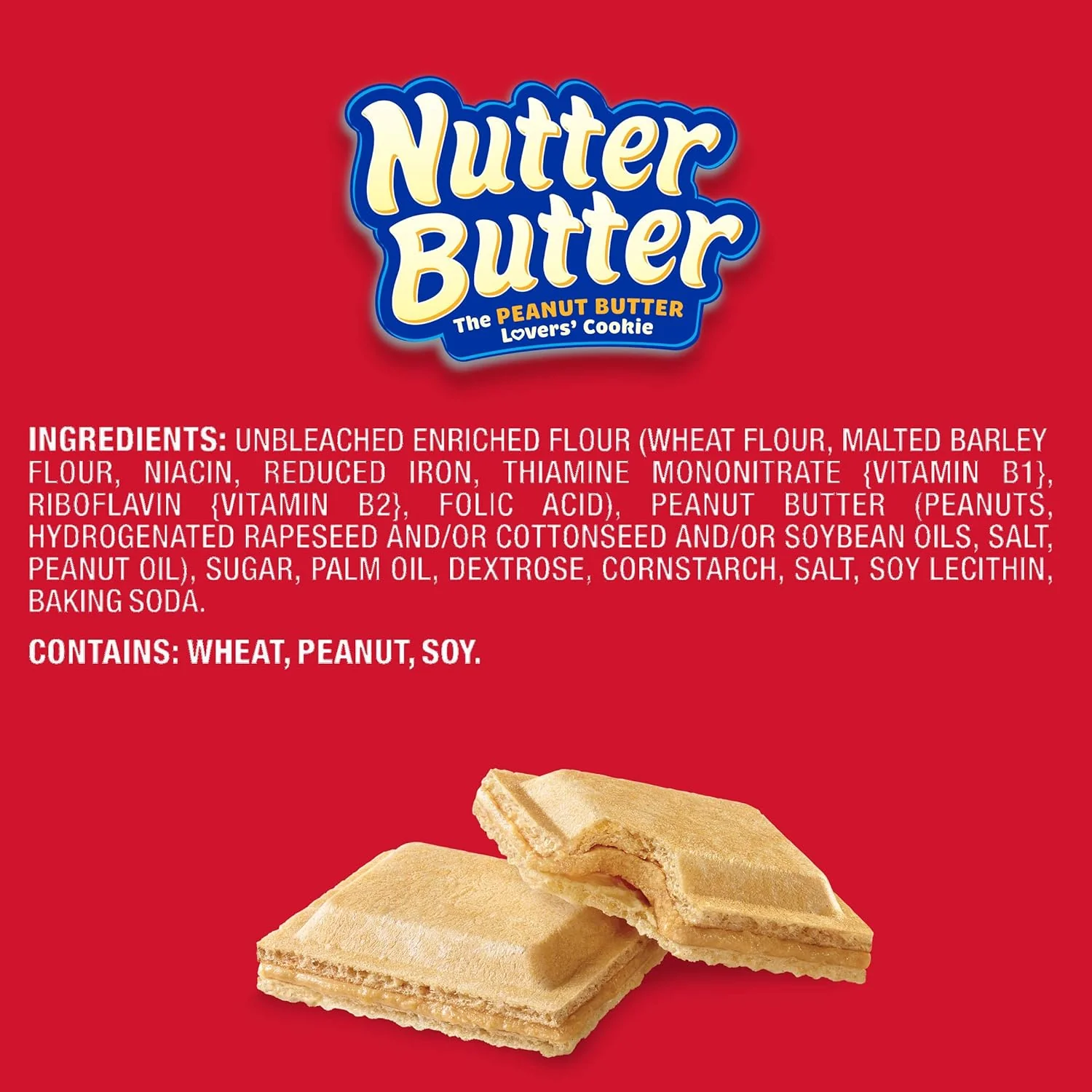 Nutter Butter Peanut Butter Wafer Cookies - Image 4
