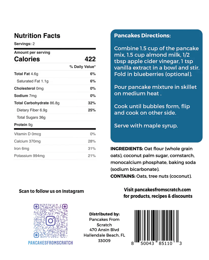 Oat Flavor Pancake Mix - Image 4