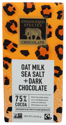 Oat Milk & Himalayan Sea Salt Dark Chocolate Bar