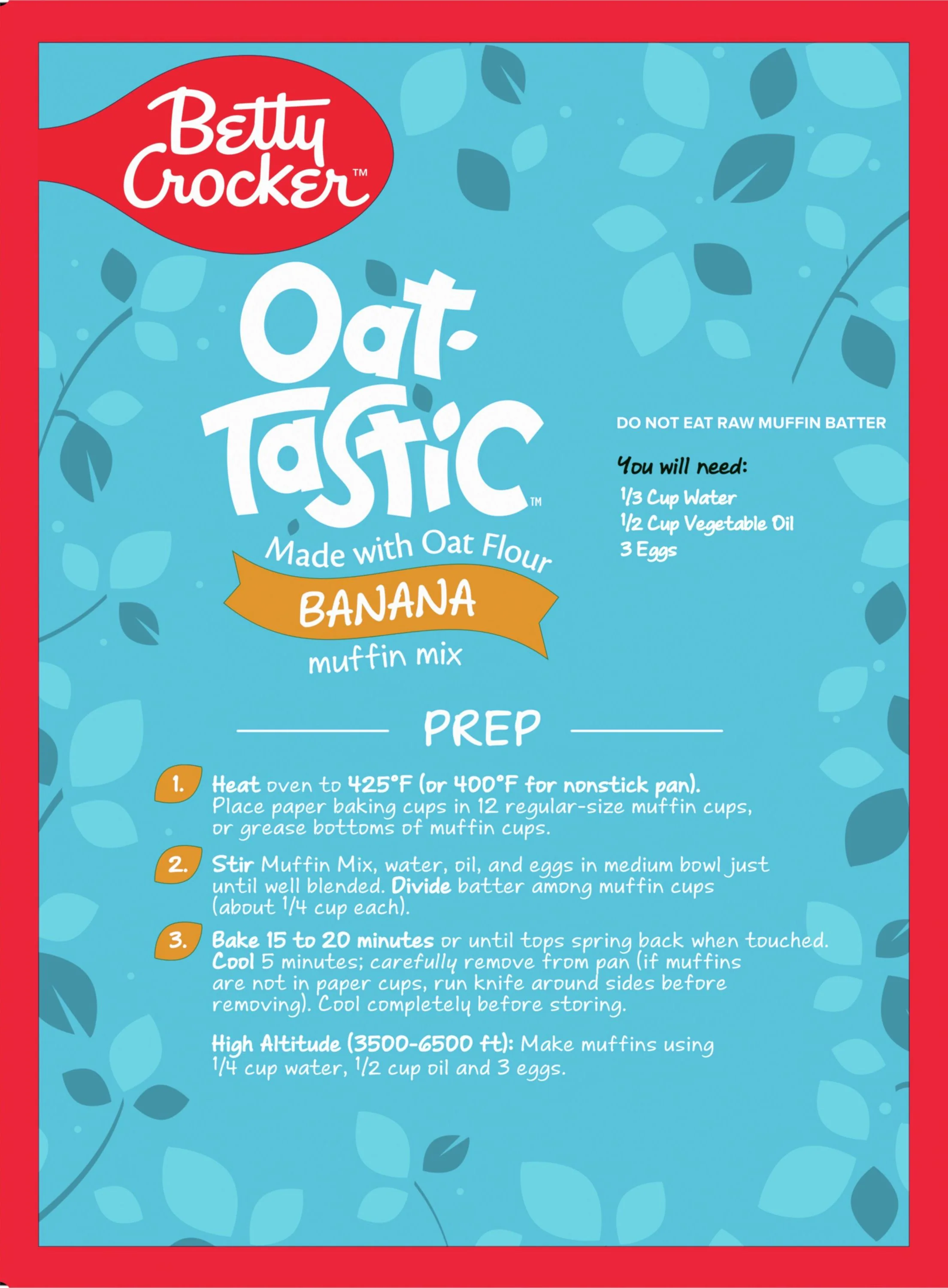 Oat Tastic Banana Muffin Mix - Image 2