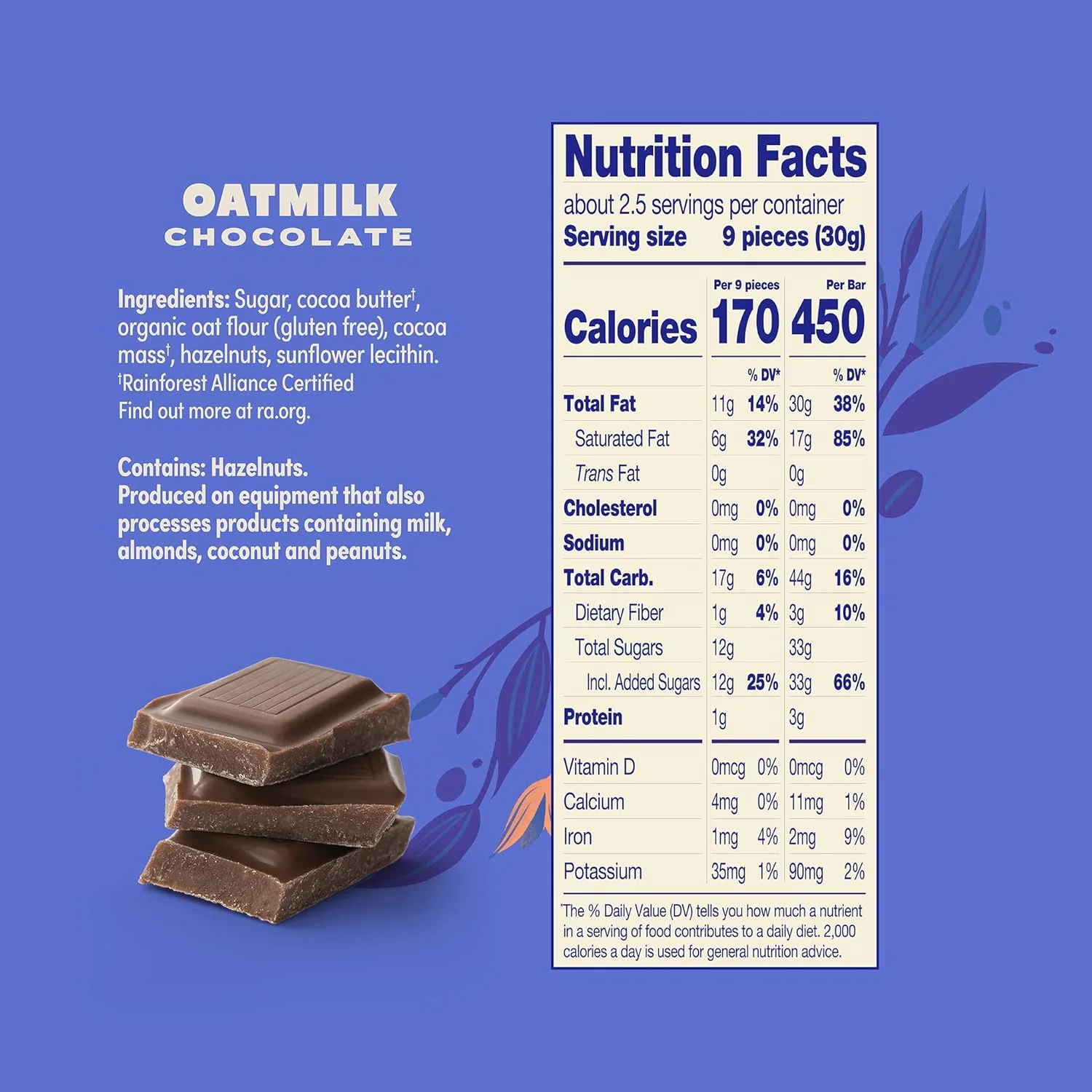 Oatmeal Chocolate Bar - Image 3