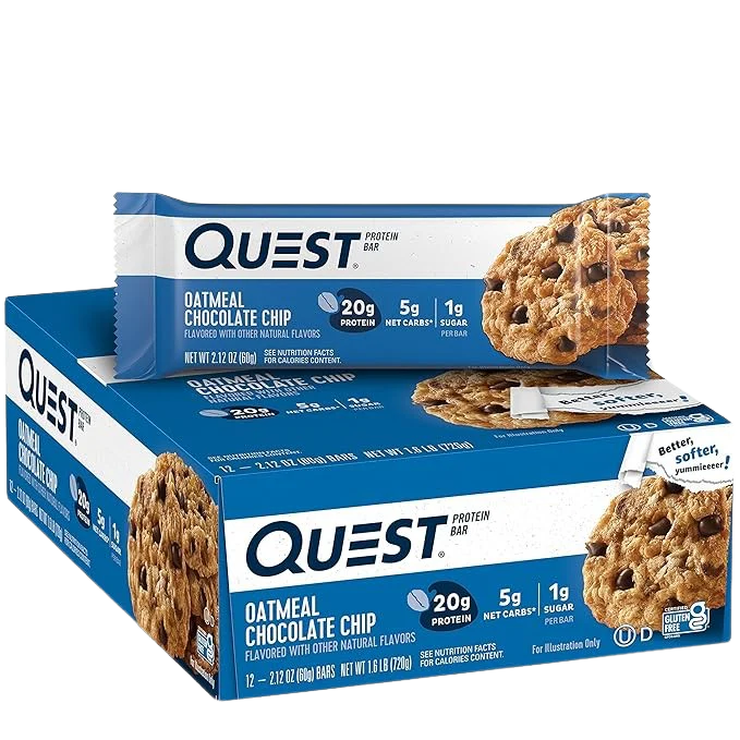 Oatmeal Chocolate Chip Bar (12 Pack)