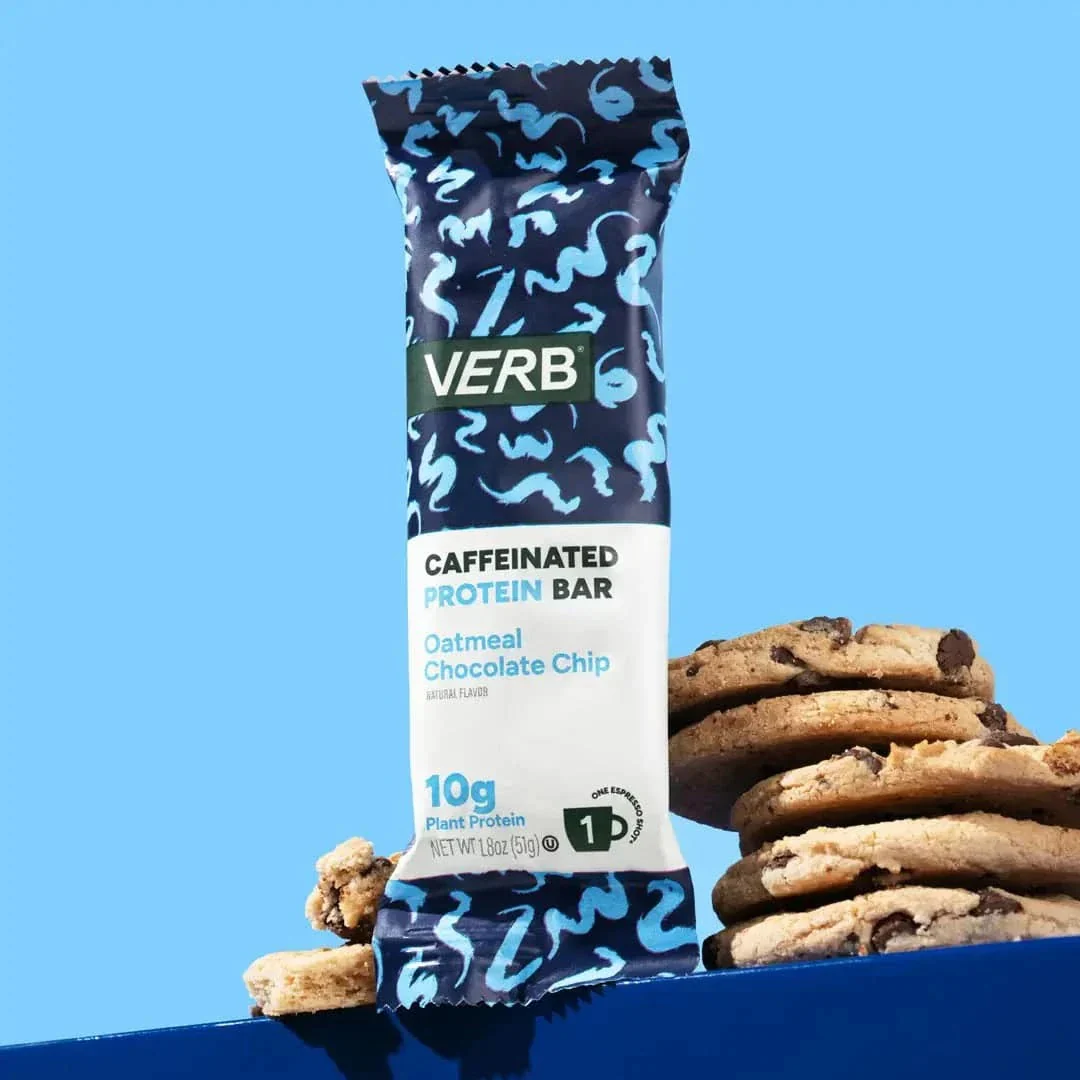 Caffeinated Protein Bars, Oatmeal Chocolate Chip (12 CT) - Image 3
