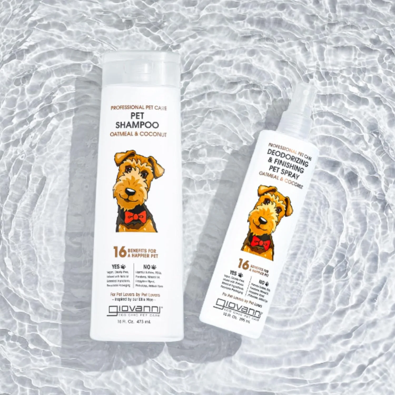 Oatmeal & Coconut 2-in-1 Pet Shampoo & Conditioner - Image 2