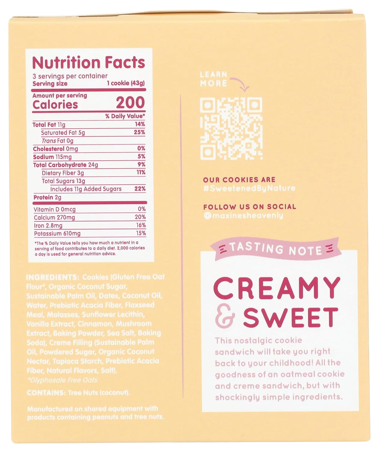 Oatmeal Creme Sandwich (3 CT) - Image 5