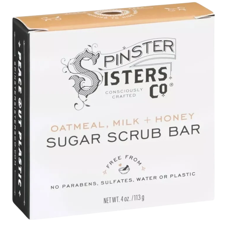 Oatmeal Milk & Honey Sugar Scrub Bar
