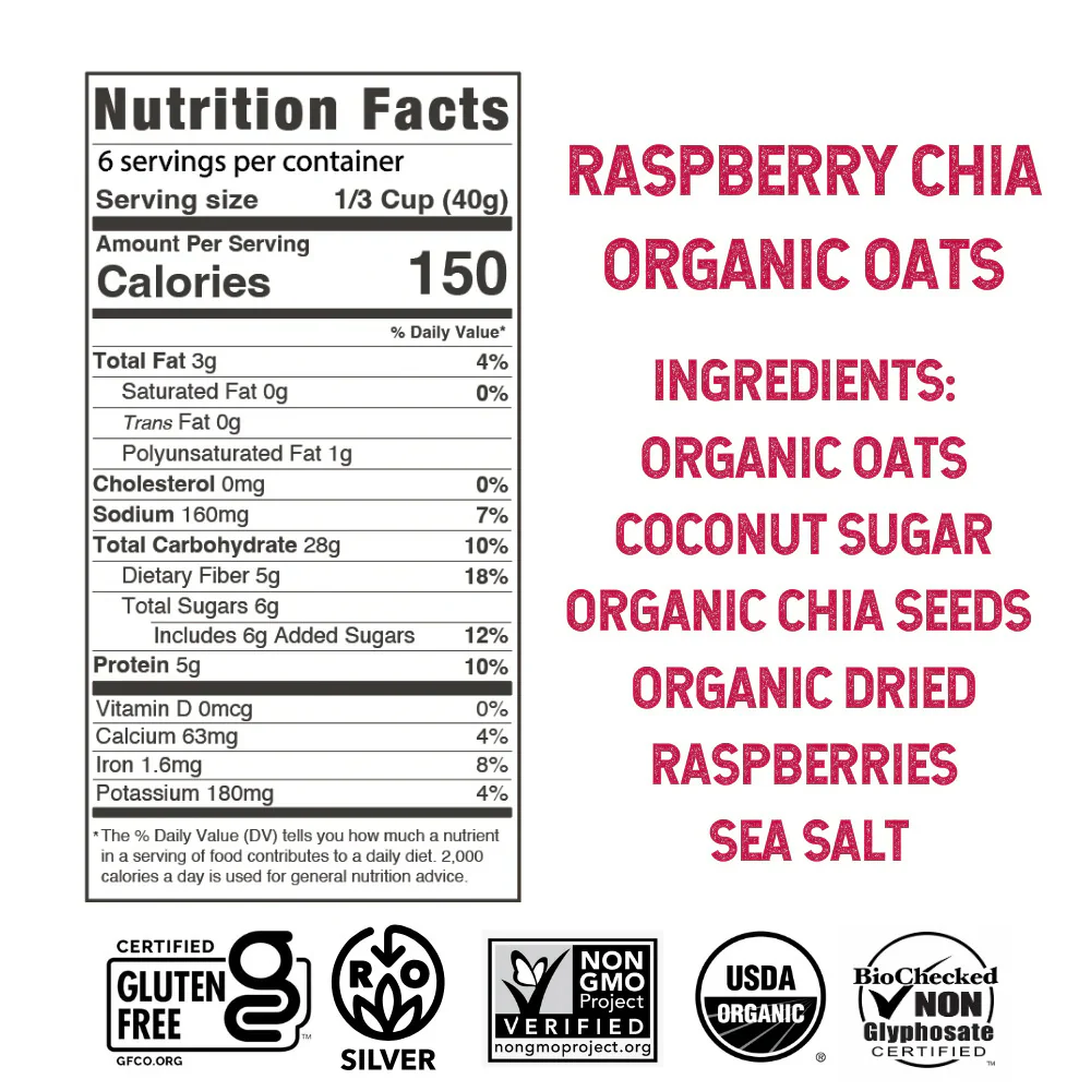 Oats - Raspberry Chia - Image 2
