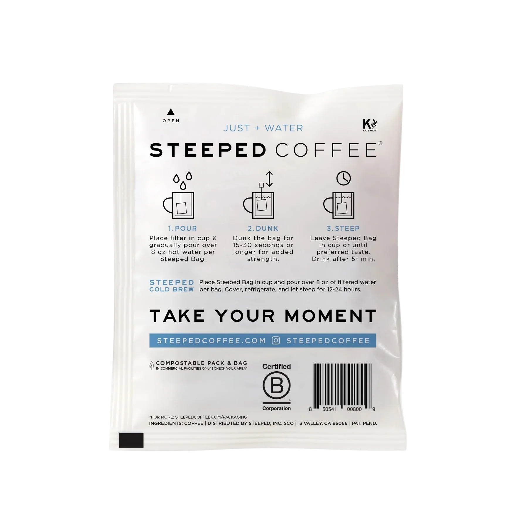 Odyssey Blend Dark Roast Coffee Bags (4 CT) - Image 2