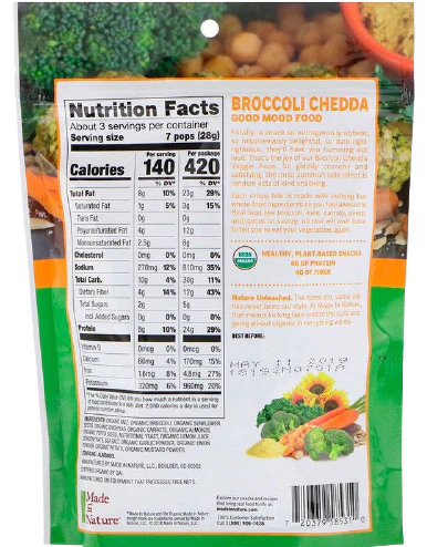 Veggie Pops Broccoli Cheddar - Image 2