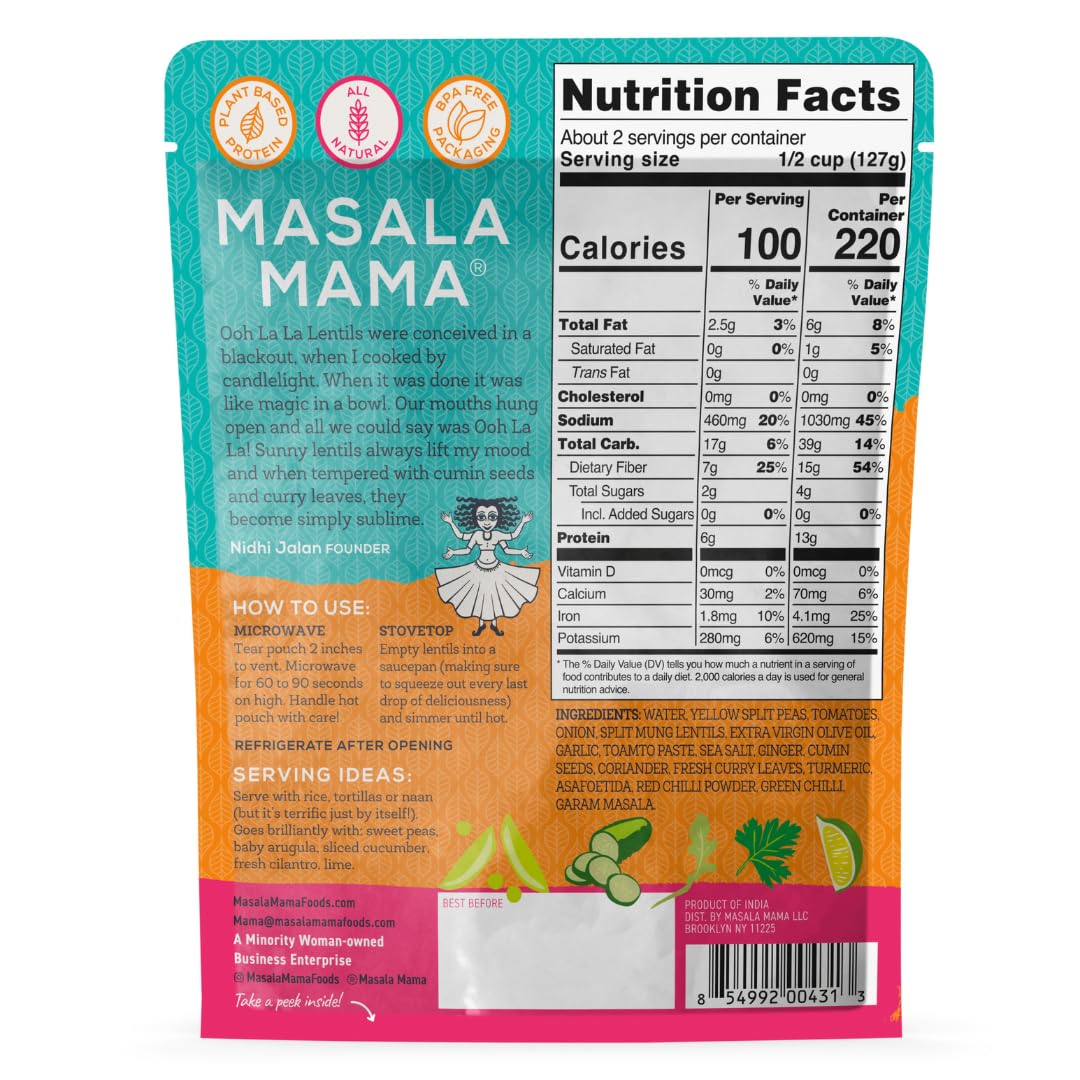Ooh La La Lentils - Heat and Eat (6 Pack) - Image 3