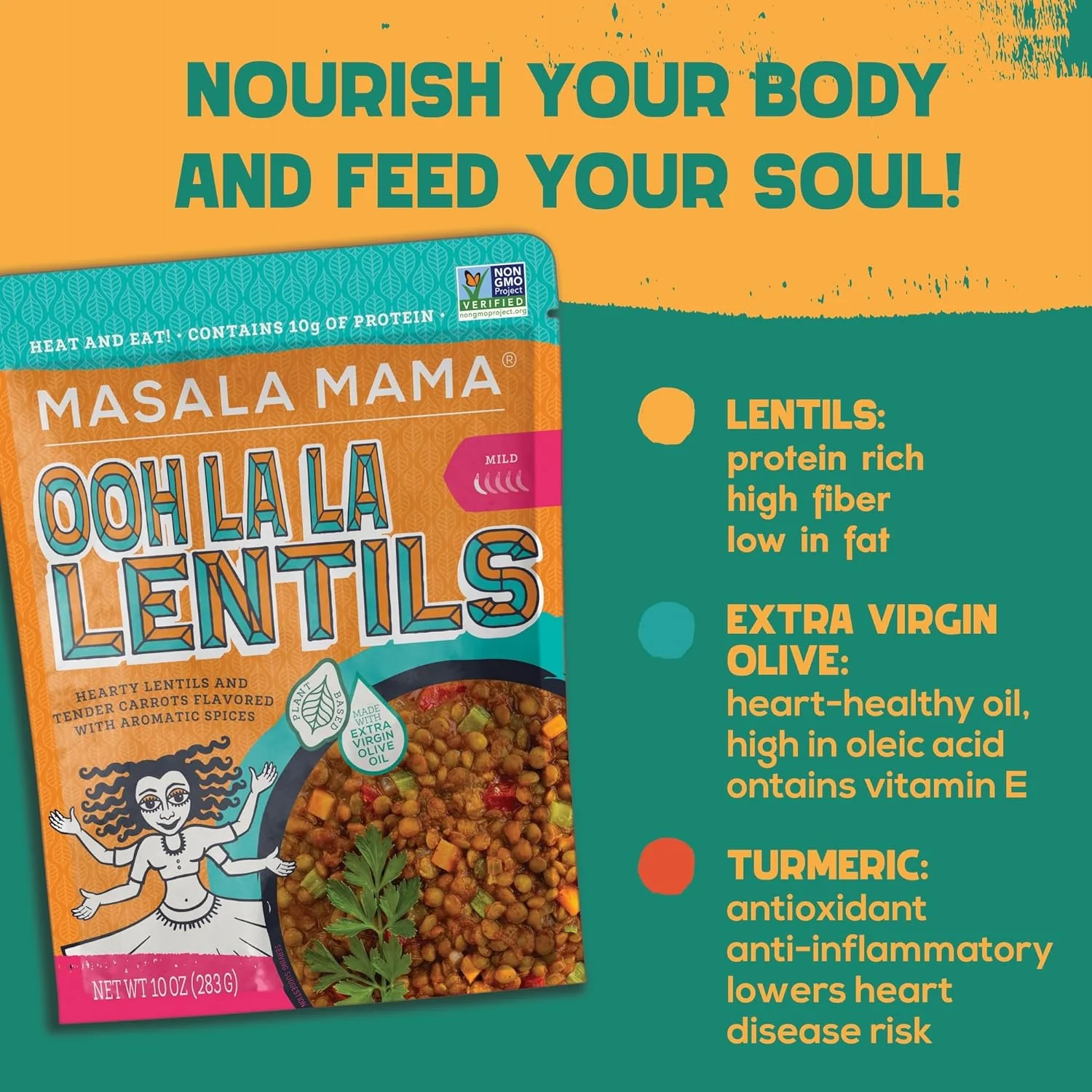 Ooh La La Lentils - Heat and Eat (6 Pack) - Image 4