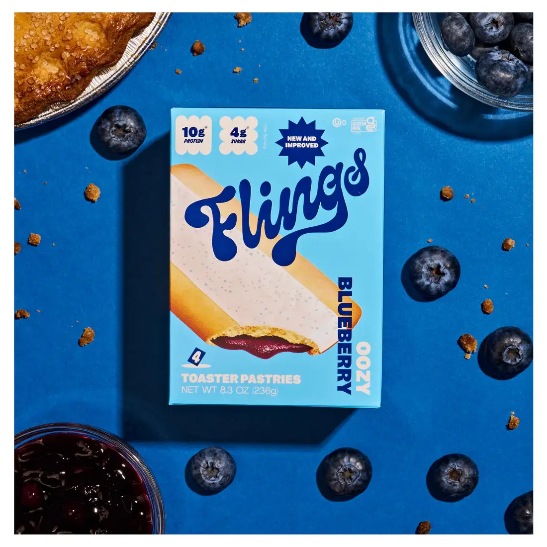 Protein Oozy Blueberry Toaster Pastries - Image 5