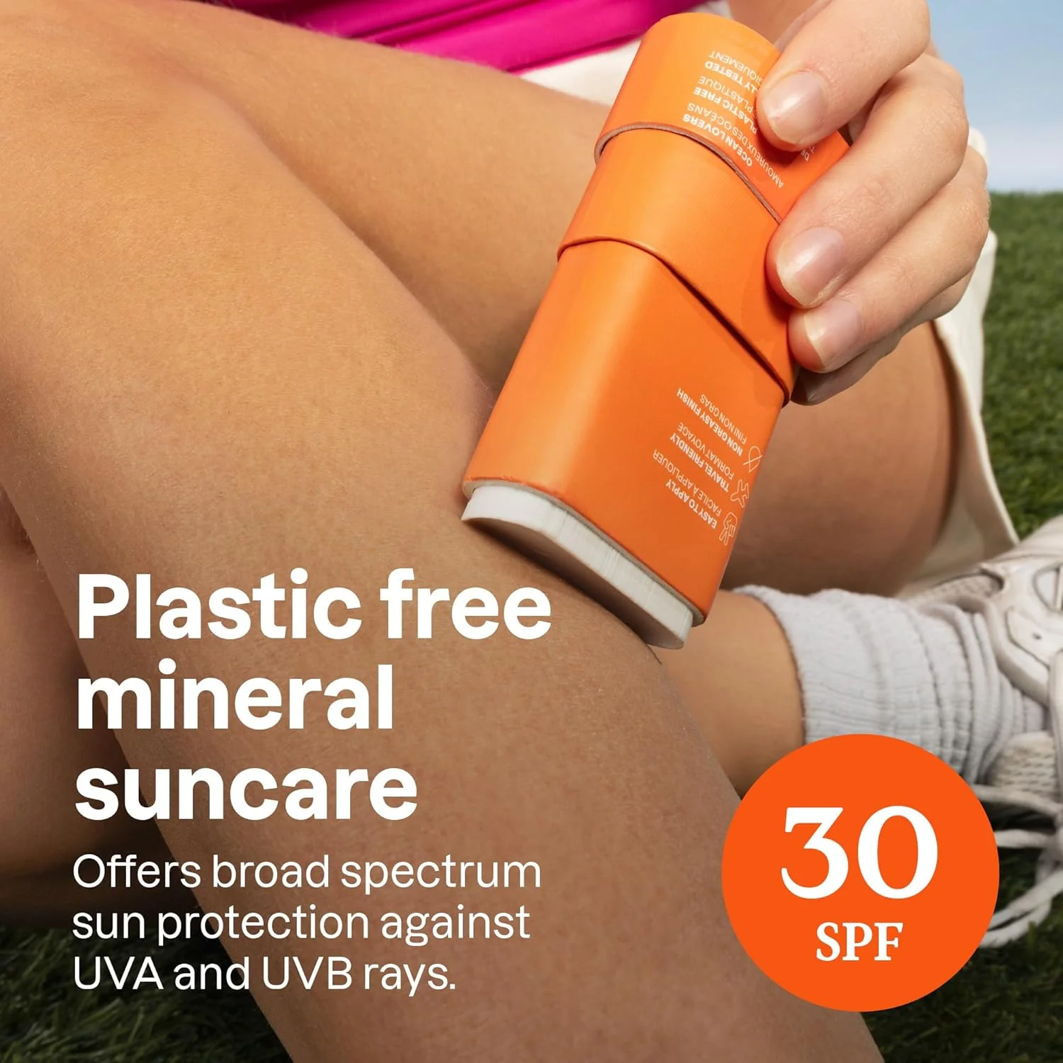 Orange Blossom SPF 30 Mineral Sunscreen Stick - Image 3