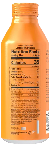 Orange Clementine Sport Beverage - Image 2