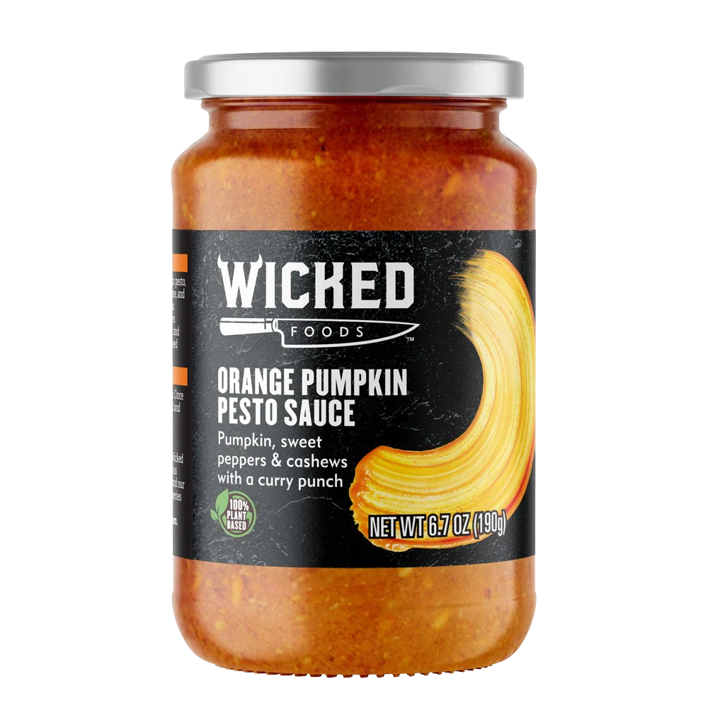 Orange Pumpkin Pesto Sauce