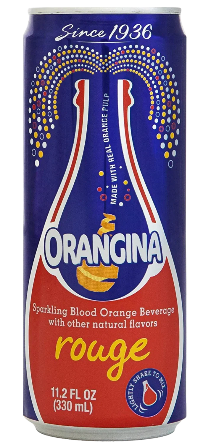French Sparkling Blood Orange Juice Beverage