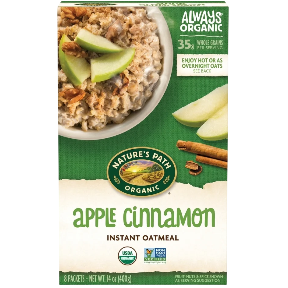 Organic Apple Cinnamon Instant Cereal (8 CT)