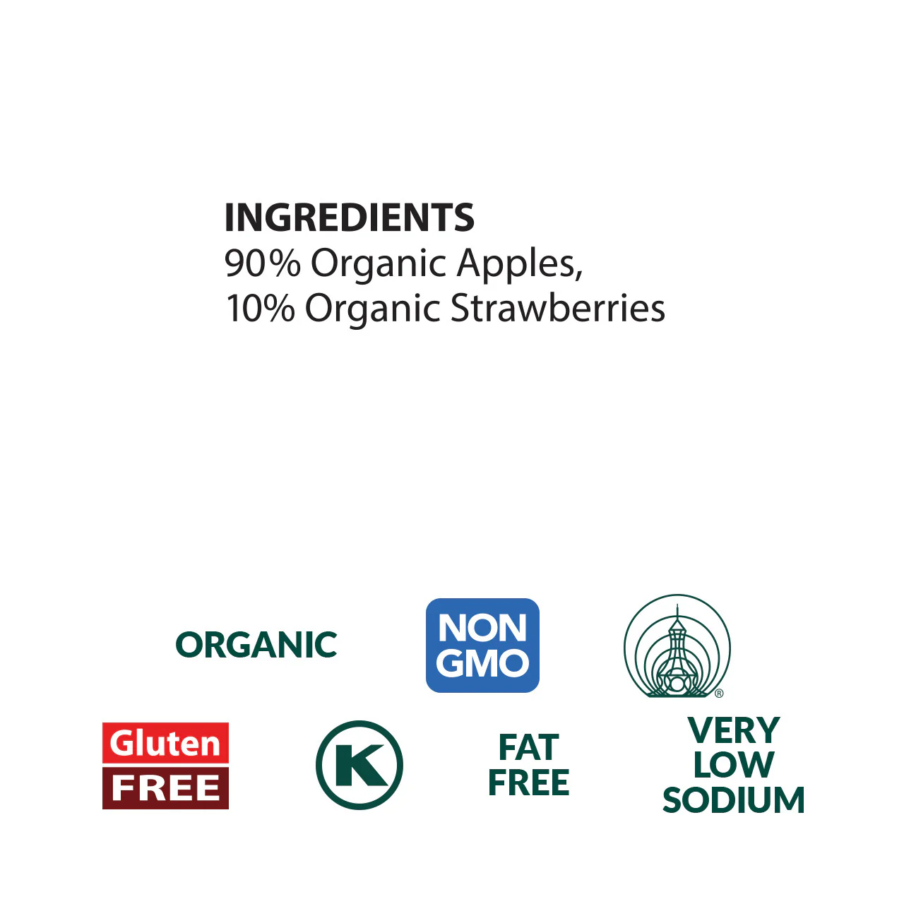 Organic Apple Sauce Strawberry - Image 2