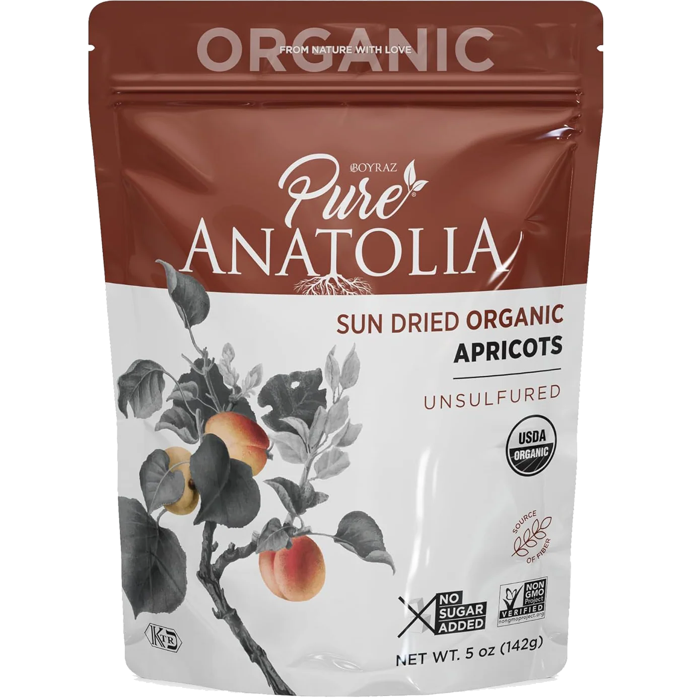 Organic Apricot Sun Dried