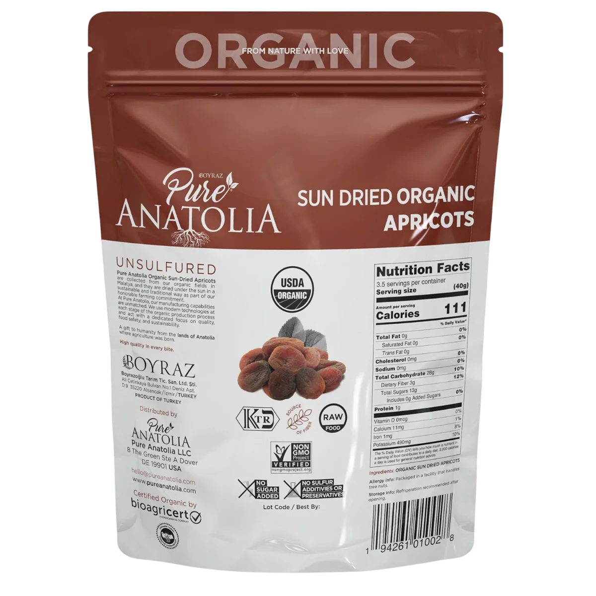 Organic Apricot Sun Dried - Image 4