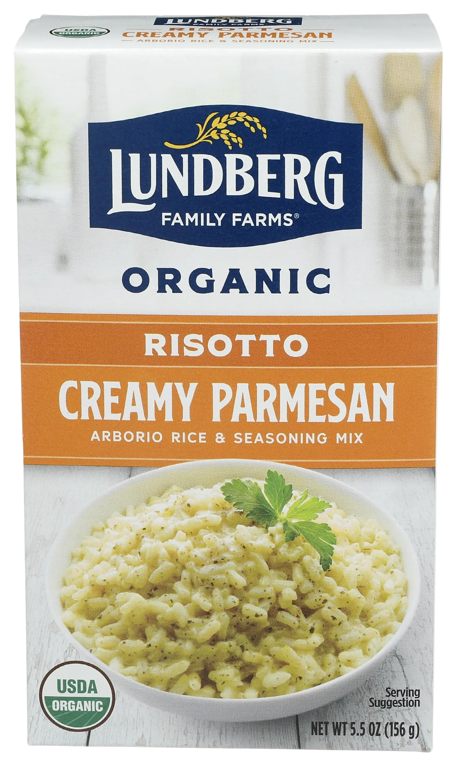 Organic Arborio Rice Creamy Parmesan Risotto