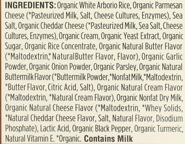 Organic Arborio Rice Creamy Parmesan Risotto - Image 2