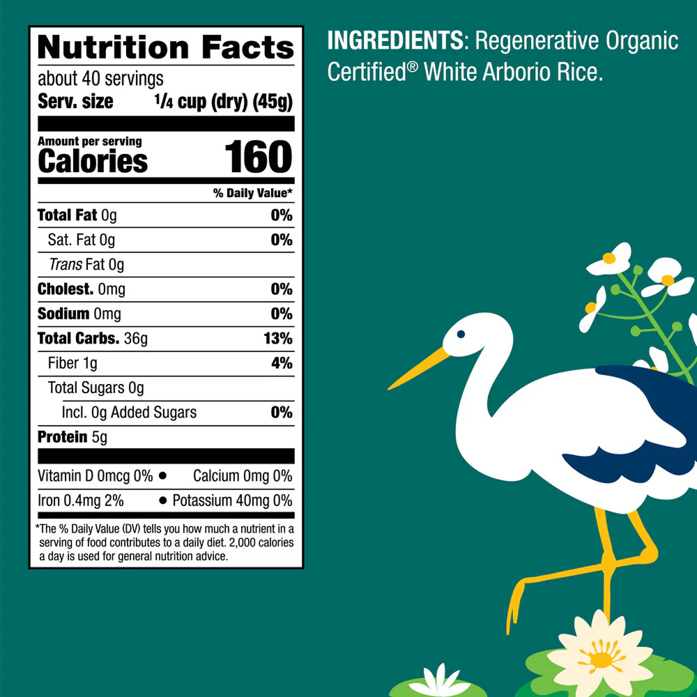 Organic Arborio White Rice - Image 3