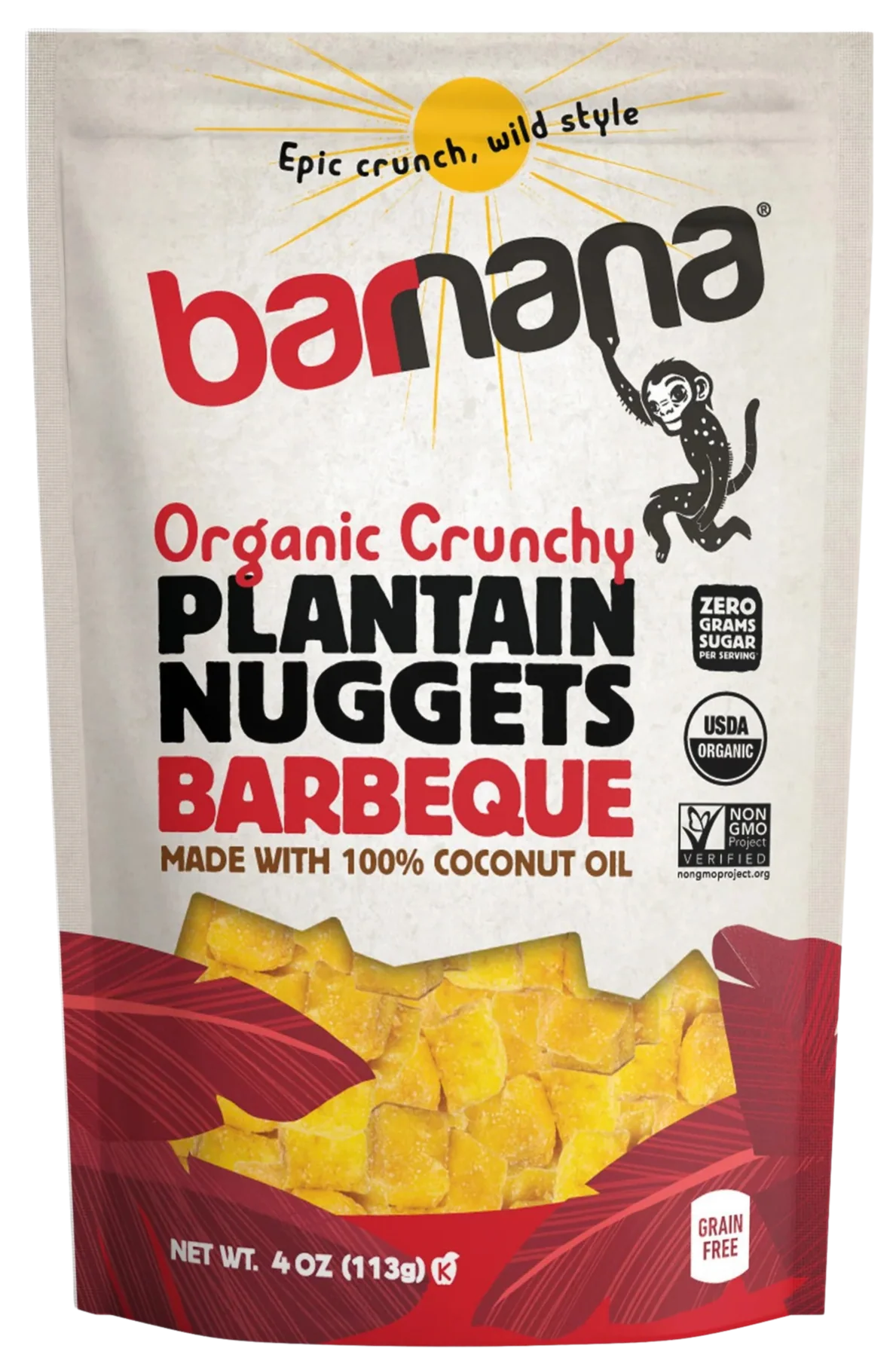 Organic Bbq Plantain Nuggets
