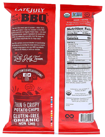 Organic Bbq Potato Chips - Image 2