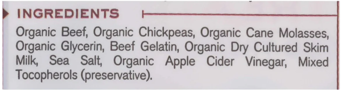 Organic Beef Jerky Dog Treat - Image 2