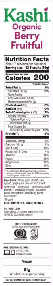 Organic Berry Fruitful Cereal - Image 2